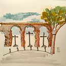 La Ermita, El Casar Guadalajara-España. Projekt z dziedziny  R i sunek architektoniczn użytkownika Maria Garcia - 22.12.2023