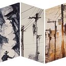 Il mio progetto del corso: Pittura suggestiva ad acquerello: crea illustrazioni avvincenti. Een project van  Beeldende kunst, Schilderij y Aquarelschilderen van David Mancazzo - 29.12.2023