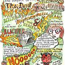 COMICS AND ART SAMPLES. Comic e Ilustração com tinta projeto de Teresa Logan - 24.12.2023