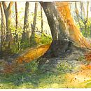 My project for course: Painting Realistic Watercolor Landscapes. Un progetto di Belle arti, Pittura, Bozzetti, Pittura ad acquerello e Illustrazione naturalistica di s57zj6nhjc - 24.12.2023
