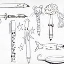 Meu projeto do curso: A arte de desenhar: transforme seus rabiscos em arte. Un proyecto de Ilustración tradicional, Dibujo a lápiz, Dibujo y Sketchbook de Nathalia Balieiro - 18.12.2023