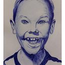 Niño cabr.... Un projet de Illustration traditionnelle de Toni Martinez Morales - 24.12.2023
