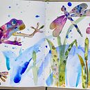 My project for course: Creative Watercolor Sketching for Beginners. Ilustração tradicional, Esboçado, Criatividade, Desenho, Pintura em aquarela, e Sketchbook projeto de Juan Carlos - 25.12.2023