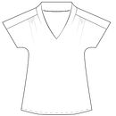 Mi proyecto del curso: Patronaje con Adobe Illustrator trazo abierto. Pattern Design, Fashion Design, Patternmaking, and Dressmaking project by Sherry Osorio - 12.28.2023