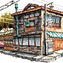 My project for course: Expressive Architectural Sketching with Colored Markers Ein Projekt aus dem Bereich Skizzenentwurf, Zeichnung, Architektonische Illustration, Sketchbook und Illustration mit Tinte von whatshalpining - 26.12.2023