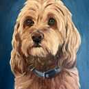 My project for course: Realistic Pet Portraits with Oil Painting. Un progetto di Belle arti, Pittura, Pittura ad olio e Illustrazione naturalistica di Cathy Polcaro - 27.12.2023