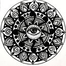 My project for course: The Art of Mandala Drawing: Create Geometric Patterns. Un projet de Dessin et Illustration à l'encre de Marilyn - 27.12.2023
