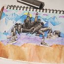 Mi proyecto del curso: Técnicas de dibujo para principiantes: trabaja la observación. Sketching, Pencil Drawing, Drawing, Sketchbook & Ink Illustration project by b_boybennyk - 12.29.2023