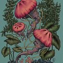 My project for course: Natural Illustration with Digital Painting. Projekt z dziedziny Trad, c, jna ilustracja,  R, sunek, Ilustracja c, frowa, R, sunek realist, czn, Malarstwo c, frowe, Ilustracja naturalist i czna użytkownika Peachy - 29.12.2023