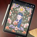 Mi proyecto del curso: Ilustración de fantasía con estilo propio. Ilustração tradicional, Desenho, Ilustração digital, Pintura em aquarela, e Teoria da cor projeto de Abigail Pérez Mejía - 29.12.2023