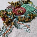 My project for course: Advanced Embroidery Techniques: Stitches and Compositions with Volume. Embroider, and Textile Design project by katiac - 12.29.2023