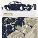 L '64 350 GT . Un progetto di Design, Motion graphics, Direzione artistica e Design di automobili di Gabriel Lucas de Carvalho - 15.12.2023