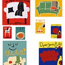 My project for course: Style Exploration for Illustration. Projekt z dziedziny Grafika wektorowa,  R, sunek, Ilustracja c, frowa, Ilustracje dla dzieci, R, sunek c i frow użytkownika Mari Rosenqvist - 01.01.2024