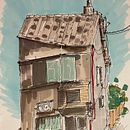 My project for course: Expressive Architectural Sketching with Colored Markers. Een project van  Schetsen,  Tekening,  Architecturale illustratie, Sketchbook y  Illustratie met inkt van marcinszpakowski - 01.01.2024