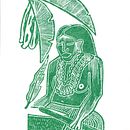 My project for course: Contemporary Printmaking with Linoleum. Projekt z dziedziny Trad, c, jna ilustracja, Craft, Stemple,  R i sunek atramentem użytkownika E V - 02.01.2024