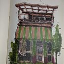 Mi proyecto del curso: Dibujo arquitectónico expresivo con marcadores de colores . % visualguil7 tarafından hazırlanan Eskiz çizimi, Çizim, Mimari İllüstras, on, Eskiz defteri, Mürekkep İllüstras, Ve onu projesi - 01.03.2024