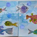 My project for course: Creative Watercolor Sketching for Beginners. Een project van Traditionele illustratie,  Schetsen,  Creativiteit,  Tekening, Aquarelschilderen y Sketchbook van C Goosen - 03.01.2024