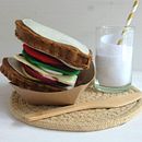Aliments de feutrine Ein Projekt aus dem Bereich Nähen und Spielzeugdesign von Ève Collard - 03.01.2024