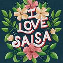 Mi proyecto del curso: Lettering digital: combina flores y letras con Procreate. Lettering, e Lettering digital projeto de Abigail Pérez Mejía - 03.01.2024