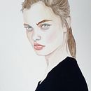 My project for course: Watercolor Portrait from a Photo. Een project van Traditionele illustratie, Aquarelschilderen y  Portrettekening van Jane Harrison - 03.01.2024