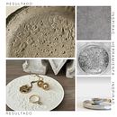 Mi proyecto del curso: Técnicas decorativas en concreto. Projekt z dziedziny Projektowanie dodatków, Craft, Projektowanie wnętrz, Dekoracja wnętrz i DIY użytkownika Regina Novoa - 02.01.2024