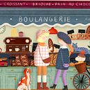 Mon projet du cours : Illustration vintage pour des livres jeunesse attrayants. Een project van Redactioneel ontwerp, Papercraft,  Boekbinding, Kinderillustratie, Verhaallijn y Kinderliteratuur van Aurelie - 03.01.2024