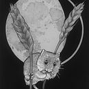 Lunar Animals. Un projet de Illustration traditionnelle et Illustration à l'encre de Laura Jeacock - 04.01.2024
