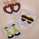 Mi proyecto del curso: Diseño de bisutería con arcilla polimérica para principiantes. Un projet de Création d'accessoires, Artisanat, Design de bijoux , et DIY de daniellapolito_dp - 04.01.2024
