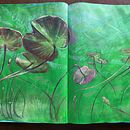 Mój projekt z kursu: Ilustracja botaniczna: kwiaty malowane akwarelami. Un proyecto de Bellas Artes, Pintura, Pintura acrílica e Ilustración botánica de izawolska - 05.01.2024