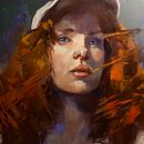 My project for course: Contemporary Oil Portraiture. Un projet de Illustration traditionnelle, Beaux Arts, Peinture , et Peinture à l'huile de ccavatai - 04.01.2024