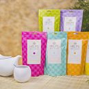 Helps Balance Herbal Teas. Un projet de Packaging, Design graphique, Br, ing et identité , et Création de logos de Esther Aller - 05.01.2024