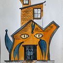 Mi proyecto del curso: Relatos ilustrados: de la idea al papel. Een project van Traditionele illustratie,  Beeldende kunst, Schilderij, Tekening met potlood,  Tekening, Aquarelschilderen, Kinderillustratie y Verhaallijn van Daniel Gauna - 06.01.2024