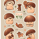 Mein Abschlussprojekt für den Kurs: Kawaii zeichnen: Gestalte niedliche Figuren. Traditional illustration, Character Design, and Manga project by Iryna Leopold - 01.07.2024