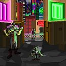 Mi proyecto del curso: Introducción al diseño de personajes en pixel art Cyberpunk. Character Design, Video Games, Pixel Art, and Game Design project by walkithor - 01.07.2024