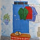 Mein Abschlussprojekt für den Kurs: Das Skizzenbuch als Erkundungsreise: Finde deinen Zeichenstil. Een project van Traditionele illustratie,  Schetsen,  Creativiteit,  Tekening, Aquarelschilderen, Sketchbook y Schilderen met gouache van Helene Wohlleber - 08.01.2024