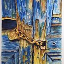 Passé ligoté. Watercolor Painting project by Marlène DEL TIN - 01.07.2024