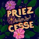 Mon projet du cours : Lettering floral sur Procreate. Projekt z dziedziny T, pografia, Liternictwo c i frowe użytkownika Fantine Rudent - 03.01.2024