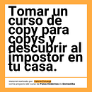 Mi proyecto del curso: Copywriting para copywriters . % Vale Zuluaga Lopez tarafından hazırlanan Reklamcılık, Metin, azarlığı, Hika, e anlatımı, Ve İletişim projesi - 01.06.2024