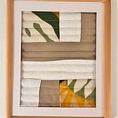 Mi proyecto del curso: Creación de adornos de pared con patchwork y tintes naturales. Embroider, Sewing, DIY, Upc, cling, and Textile Design project by carolinalinaresroldan - 01.09.2024