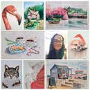 Luiza Leal e suas artes. Drawing, Realistic Drawing, Artistic Drawing, and Portrait Drawing project by Luiza Leal - 01.09.2024