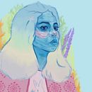 My project for course: Digital Techniques for Illustrated Portraits. Projekt z dziedziny Trad, c, jna ilustracja, Ilustracja c, frowa, Malarstwo c i frowe użytkownika Sarah Núñez - 10.01.2024