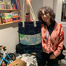 Bolso telas seligrafiadas . % María Ordóñez Noriega tarafından hazırlanan Sanat ve El Sanatları projesi - 01.10.2024