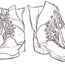 Old boots sketch. Traditional illustration project by aorloff - 01.05.2024