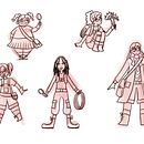 Mi proyecto del curso: Diseño de personajes para animación con Photoshop. Un projet de Animation, Conception de personnages , et Animation de personnages de gomezsenovilla - 11.01.2024