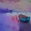Landscape. Un proyecto de Pintura a la acuarela de Claire Bartlett - 11.01.2024