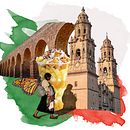 Collage de mi ciudad - Morelia, México. Collage, Photograph, Graphic Design, Photo Retouching, and Digital Illustration project by Casandra S - 01.11.2024