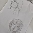 Mi proyecto del curso: Sketchbook de retrato: explora el rostro humano. Projekt z dziedziny Sketching,  R, sunek, Portret,  R, sunek art, st, czn i Sketchbook użytkownika olgaltuve - 11.01.2024