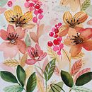 My project for course: Artistic Floral Watercolor: Connect with Nature . Ilustrasi tradisional, Lukisan, Lukisan Cat Air & Ilustrasi Botani proyek oleh eunmi0201 - 01.06.2024