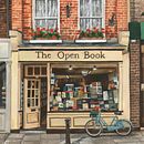 Another storefront thanks to the course: Vibrant Urban Illustration with Gouache Paint A course (Mike Thomas) Ein Projekt aus dem Bereich Traditionelle Illustration, Skizzenentwurf, Artistische Zeichnung, Gouachemalerei und Malerei von Amy Pak - 12.01.2024