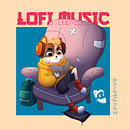 Lofi Music. Un proyecto de Ilustración digital de Eduardo Lima - 12.01.2024